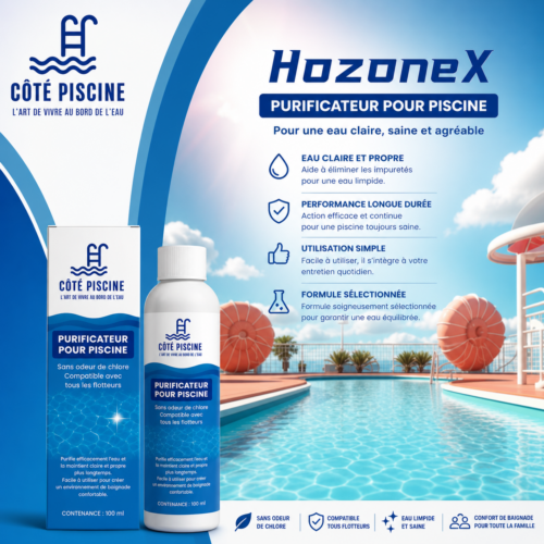 Purificateur pour piscine sans chlore